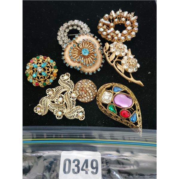 Assorted Brooches