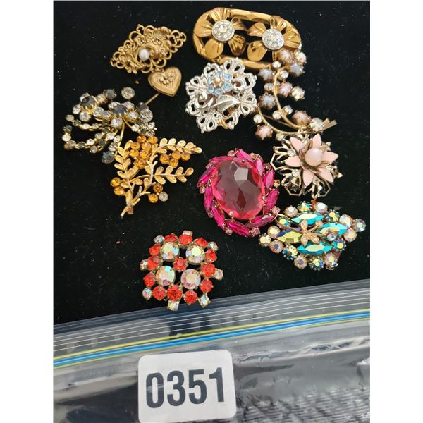 Assorted Brooches