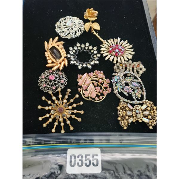 Assorted Brooches
