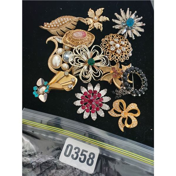 Assorted Brooches