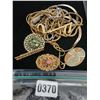 Image 1 : Assorted Chains, Pendents & Pin