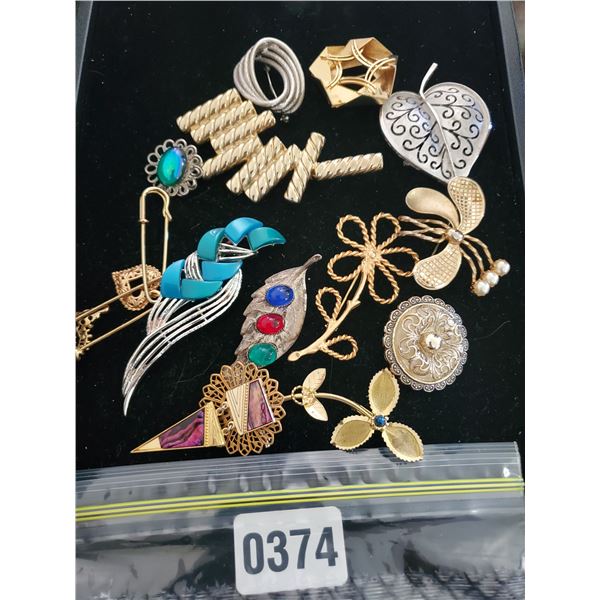 Assorted Brooches