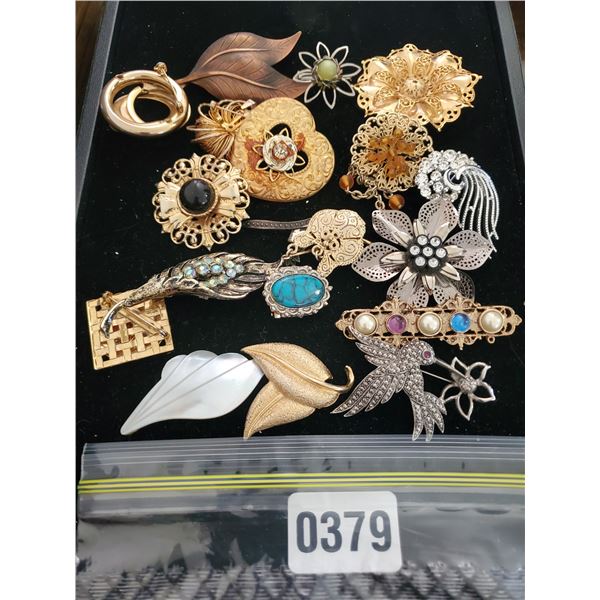 Assorted Brooches