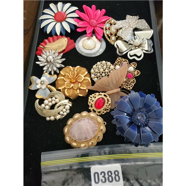 Assorted Brooches