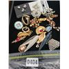 Image 1 : Assorted Brooches & Earrings