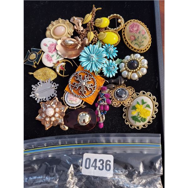 Assorted Brooches