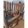 Image 3 : 6 Vintage Wooden Chairs
