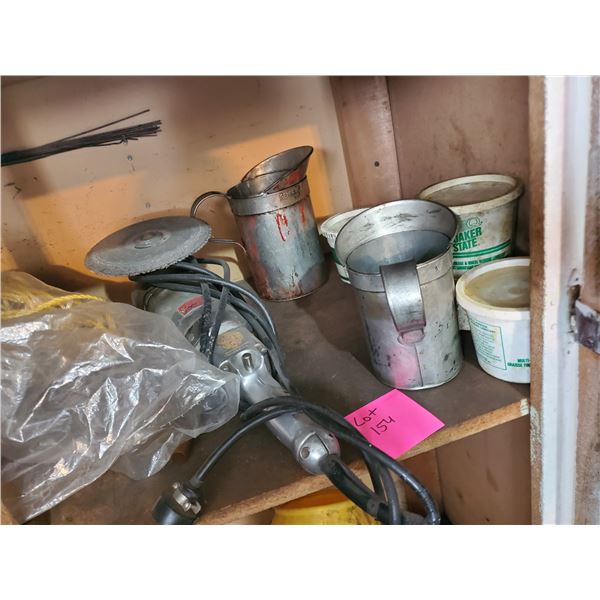 Black & Decker Sander & Galvanized Pitchers