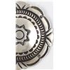 Image 4 : Navajo Brushed Sterling Silver Concho Pin