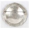 Image 6 : Navajo Brushed Sterling Silver Concho Pin