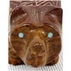 Image 2 : Zuni Agate Bear Fetish by Adrian Cachini
