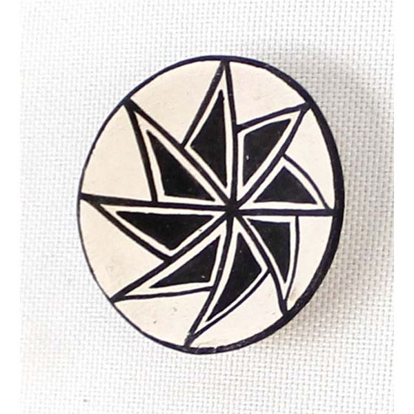 Acoma Miniature Pottery Shallow Bowl, Dean Reano