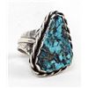 Image 4 : Navajo Sterling Turquoise Ring, Size 7.25
