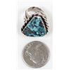Image 8 : Navajo Sterling Turquoise Ring, Size 7.25