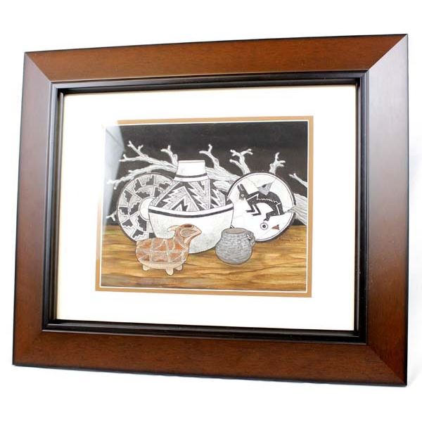 Original Acrylic & Ink Painting by Pierre Nichols