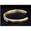 Image 6 : Vintage Navajo Sterling Inlay Turquoise Bracelet