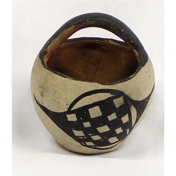 Historic Santo Domingo Pottery Basket