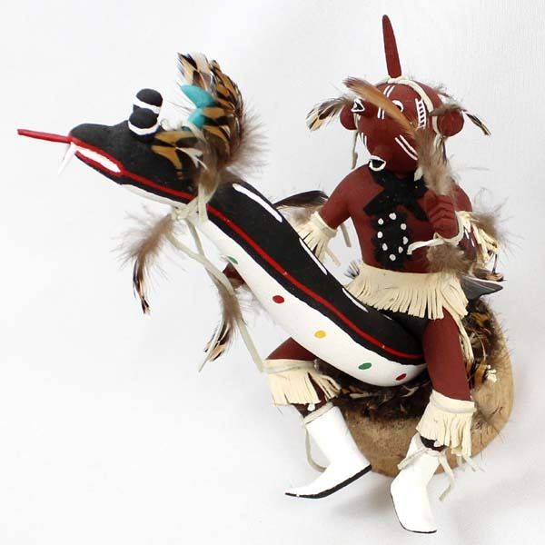 Hopi Serpent Kachina by Christine Luther