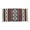 Image 1 : Navajo Serrated Diamond Wool Textile Rug