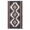 Image 2 : Navajo Serrated Diamond Wool Textile Rug