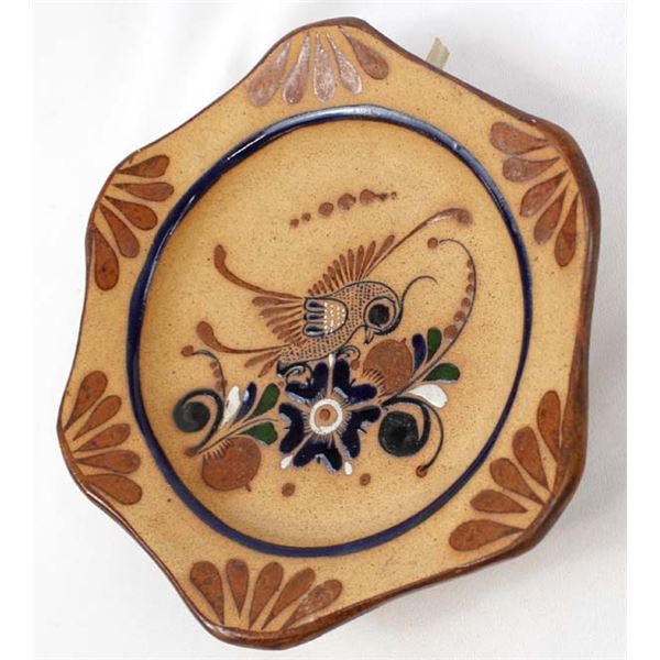 Mexican Tonala Pottery Plate