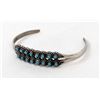 Image 1 : Bell Trading Post Sterling Turquoise Bracelet