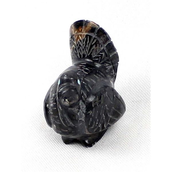 Zuni Picasso Marble Turkey Fetish, Freddie Leekya