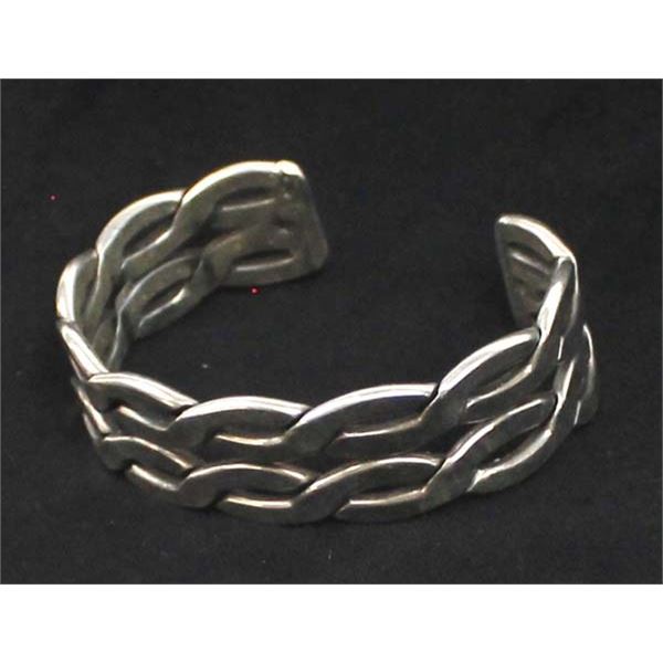 Navajo Sterling Cuff Bracelet