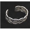 Image 4 : Navajo Sterling Cuff Bracelet