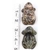 Image 13 : 2 Carved Stone Frogs