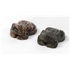 Image 1 : 2 Carved Stone Frogs