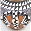 Image 3 : Native American Acoma Eye Dazzler Pottery Bowl