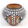 Image 7 : Native American Acoma Eye Dazzler Pottery Bowl