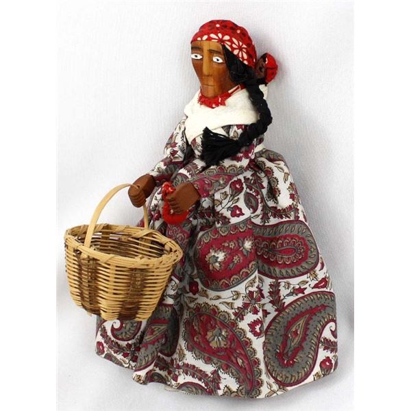 Native American Cherokee Wooden Doll