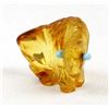 Image 2 : Zuni Amber Buffalo Fetish by Andres Quandelacy