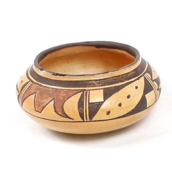 Historic Native American Hopi Pottery Bowl