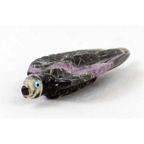 Native American Zuni Parrot Fetish by Ron Laahty