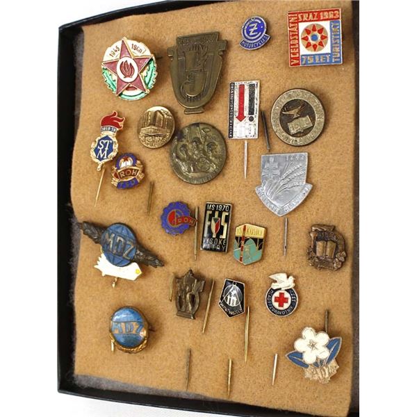 21 Eastern European Political Lapel Pins