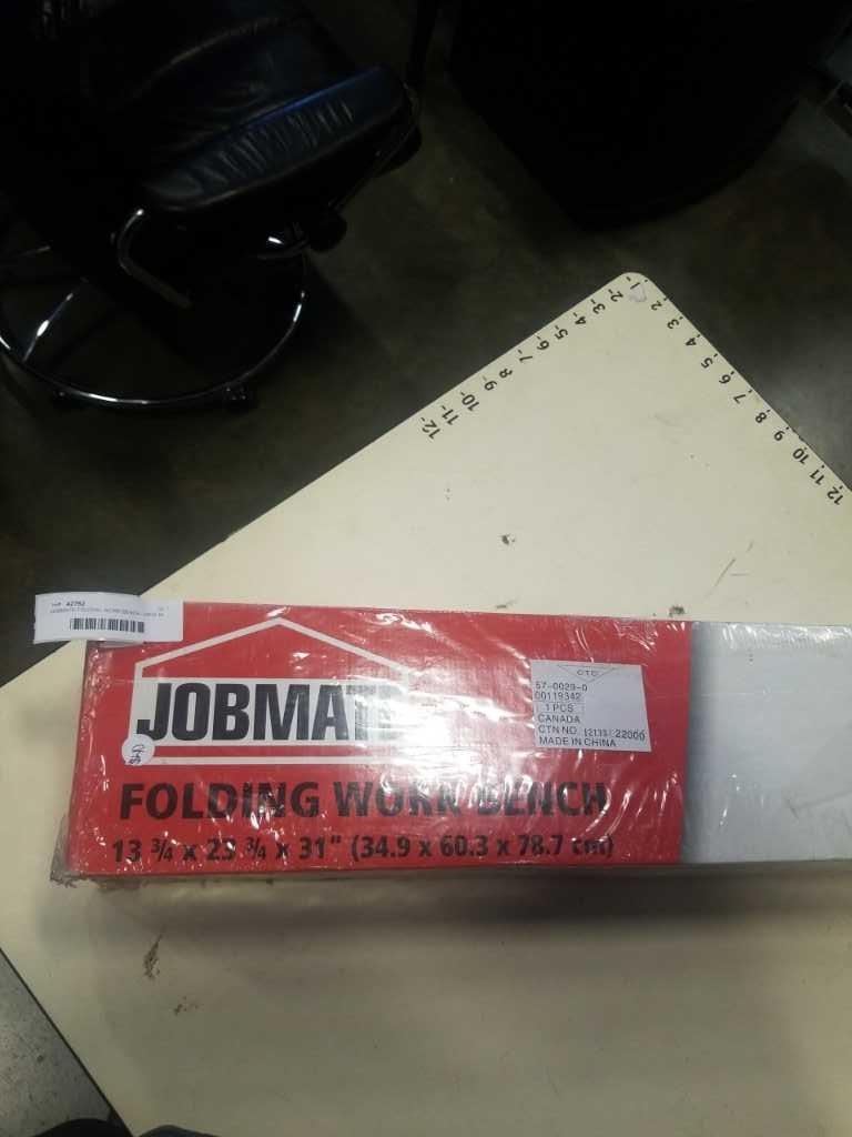 JOBMATE FOLDING WORK BENCH - NEW IN BOX