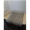 Image 2 : LOT OF GRIDWALL SHELVES AND PANELS - 7 SHELVES, 6 PANELS 5 X 2 FOOT