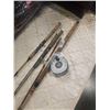 Image 2 : 3 FISHING RODS AND DAIWA REEL
