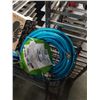 Image 2 : Garden hose and patio umbrella
