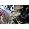 Image 8 : SET OF KING COBRA GOLF CLUBS, PROPHECY AND SLAZENGER PUTTERS AND CTR DRIVER - IN BAG ON CART