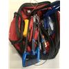 Image 2 : TOOLBAG WITH TOOLS, BOLT CUTTERS, HAMMER, SAW