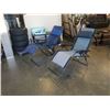 Image 1 : 2 ZERO GRAVITY PATIO CHAIRS