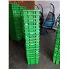 Image 2 : 18 GREEN STACKING TOTES