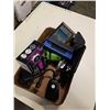 Image 2 : Box of electronics, weather station, watches and more