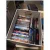 Image 2 : 2 BOXES OF DVDS AND BLURAYS - INCLUDES SEINFELD SEASON 1-3 BOX SET