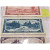 Image 8 : 1954 CANADIAN BILLS - 1 DOLLAR, 2 DOLLAR, 5 DOLLAR, 10 DOLLAR
