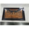 Image 1 : FRAMED COPPER "LAST SUPPER"